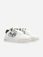 Amiri Kids Leather Classic Low Trainers in White Online Sale