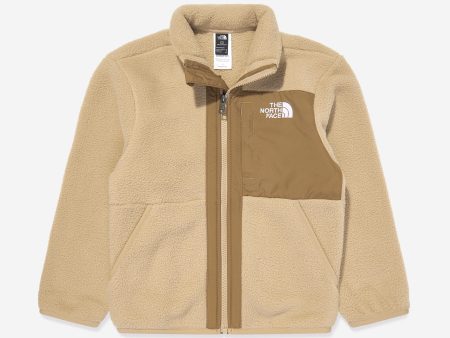 The North Face Boys Yumiori Fleece Full Zip Jacket in Beige For Sale