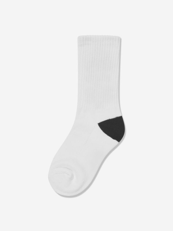 Amiri Kids Bones Stacked Socks in White Supply