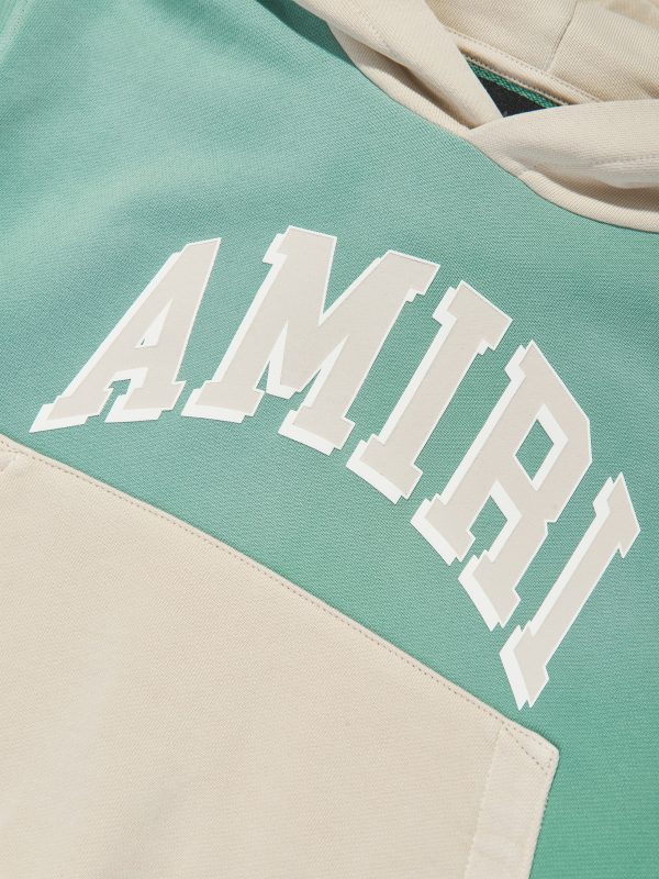 Amiri Kids Collegiate Hoodie in Blue Online Sale