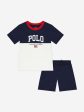 Ralph Lauren Baby Boys Polo Shorts Set in White Discount