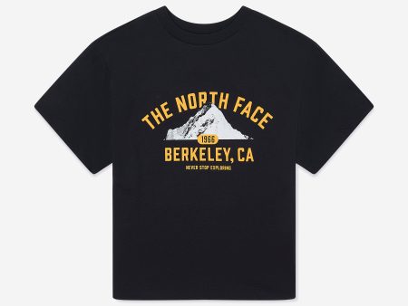 The North Face Kids Varsirty Graphic Oversized T-Shirt in Black For Cheap