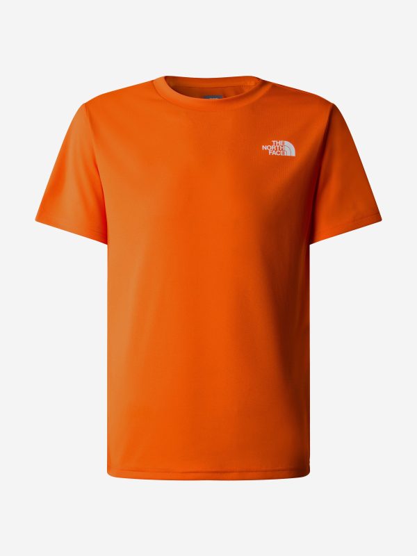 Boys Reaxion T-Shirt in Orange Cheap