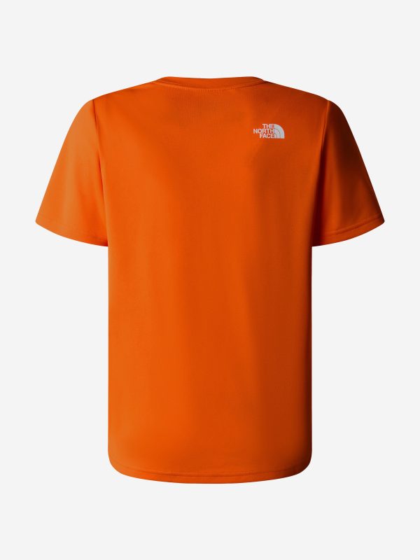 Boys Reaxion T-Shirt in Orange Cheap