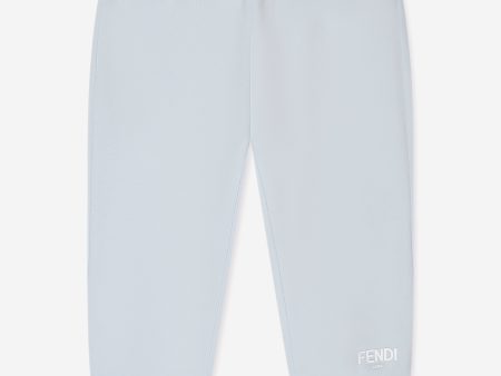 Baby Logo Joggers in Blue For Cheap