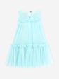 Angels Face Girls Caria Sleeveless Butterfly Dress in Blue Online