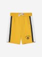 Aigner Boys Logo Bermuda Shorts in Yellow Cheap