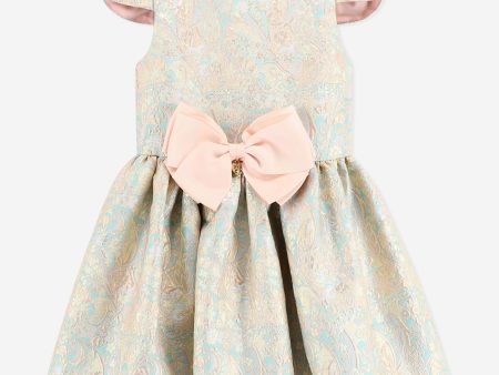 Angels Face Girls Madison Metallic Paisley Dress in Pink Online Sale