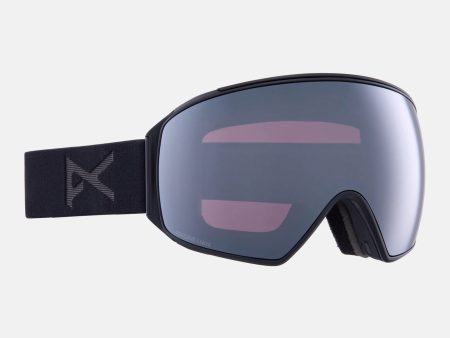 Adult Dark Grey Ski Goggle & Face Mask Set(Anon M4球面镜) Discount