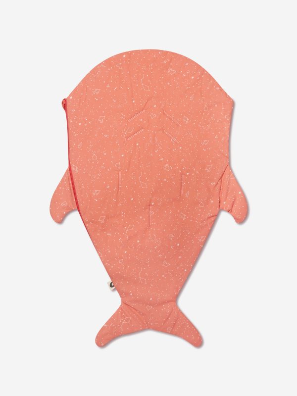 Baby Bites Baby Constellations Summer Shark Sleeping Bag in Coral Online Hot Sale