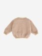 7AM Enfant Baby Fuzzy Boxy Sweater in Beige Online Sale