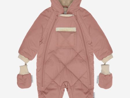 7AM Enfant Baby Girls Snowsuit-Benji in Pink Supply