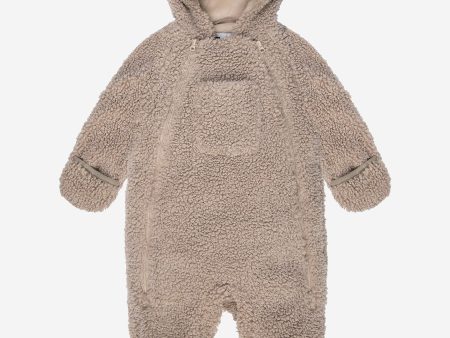 7AM Enfant Baby Snowsuit -Teddy in Beige Hot on Sale