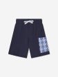 Aigner Boys Pocket Bermuda Shorts in Navy Online now