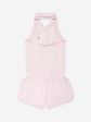 Ralph Lauren Girls Halterneck Playsuit in Pink For Discount