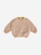 7AM Enfant Baby Fuzzy Boxy Sweater in Beige Online Sale