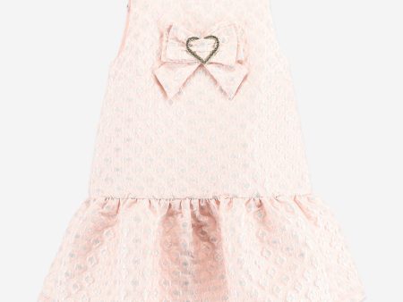 Angels Face Girls Anneka Jacquard Dress in Pink Online Sale