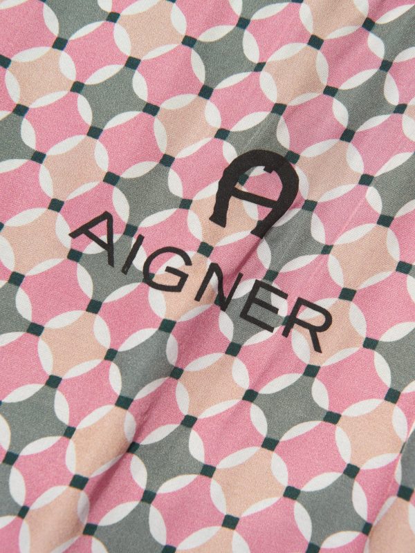 Aigner Girls Patterned Dress in Pink Fashion