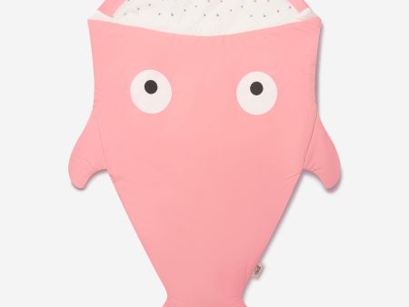 Baby Bites Baby Girls Flies Shark Sleeping Bag in Pink Online Sale