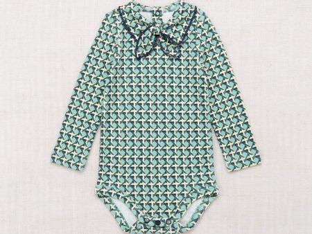 Baby Boys & Girls Blue Check Cotton Babysuit Supply