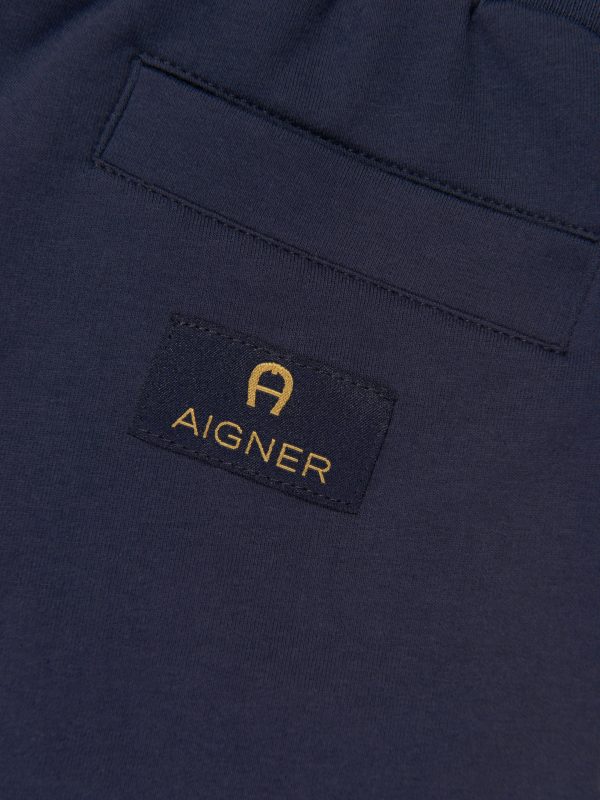 Aigner Boys Pocket Bermuda Shorts in Navy Online now