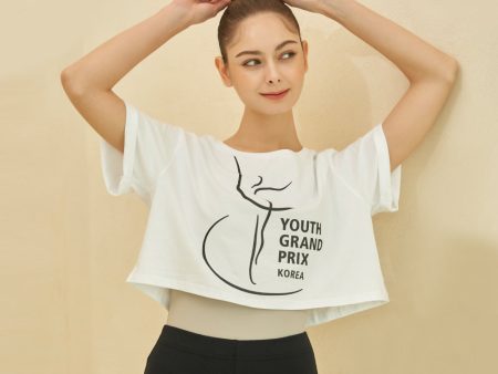 Women White Ballet T-Shirt Fashion