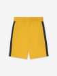 Aigner Boys Logo Bermuda Shorts in Yellow Cheap