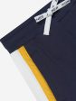 Aigner Boys Logo Bermuda Shorts in Navy Sale