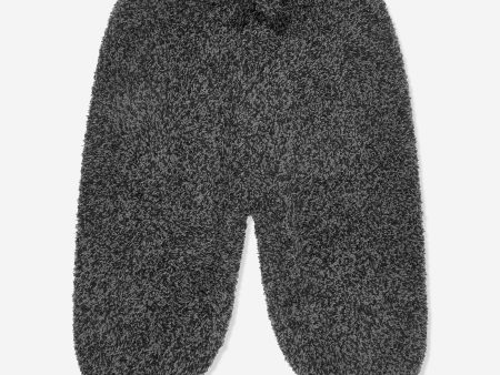 7AM Enfant Baby Fuzzy Boxy Lounge Pants in Black Supply