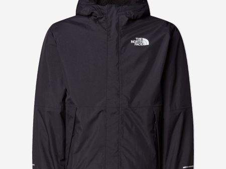 The North Face Kids Warm Antora Rain Jacket in Black For Cheap