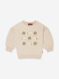 Aigner Girls Bag Print Logo Sweatshirt in Beige Discount