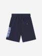 Aigner Boys Pocket Bermuda Shorts in Navy Online now