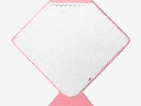 Baby Bites Baby Girls Towel in Pink For Sale