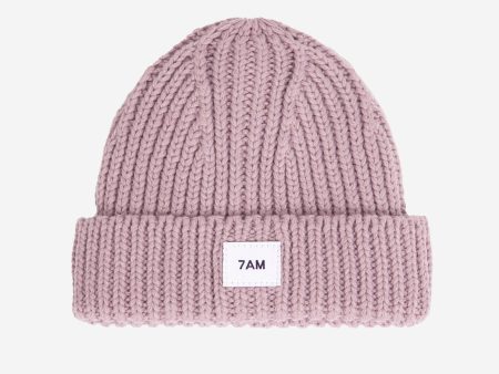 7AM Enfant Baby Girls Chunky Beanie Hat in Pink Online