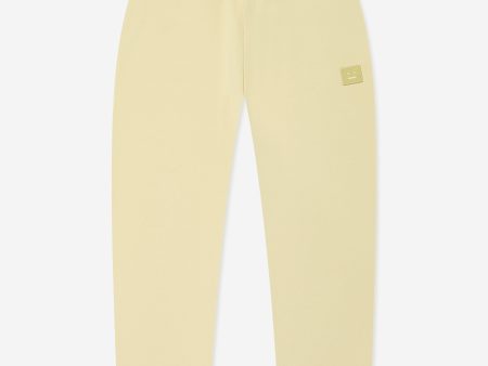 Kids Logo Joggers in Sand Green on Sale