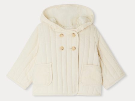 Baby Boys & Girls Ivory Corduroy Jacket on Sale