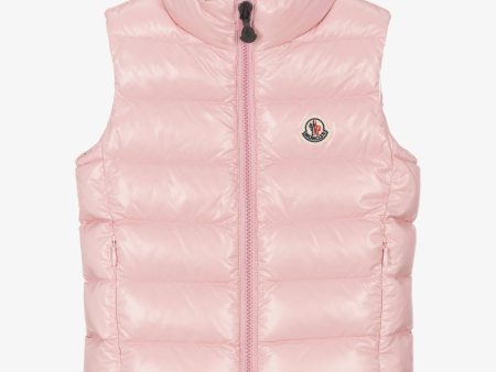 Girls Pink  GHANY  Padded Down Gilet For Sale