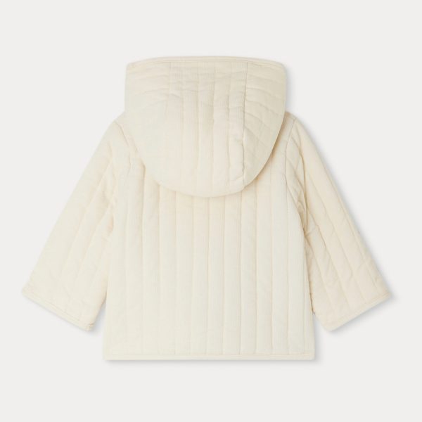 Baby Boys & Girls Ivory Corduroy Jacket on Sale