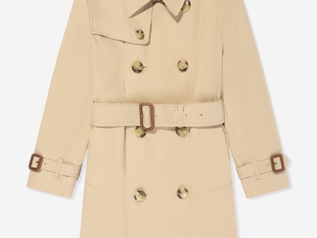 Kids Mayfair Trench Coat in Beige Fashion