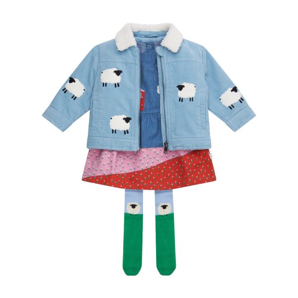 Baby Boys & Girls Light Blue Jacket Hot on Sale