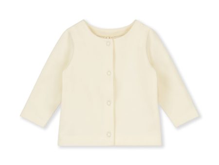 Baby Boys & Girls White Cotton Cardigan Supply