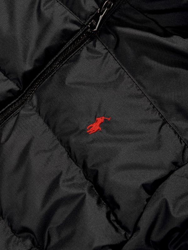 Ralph Lauren Boys Puffer Jacket in Black Online now