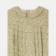 Girls Beige Floral Dress For Cheap