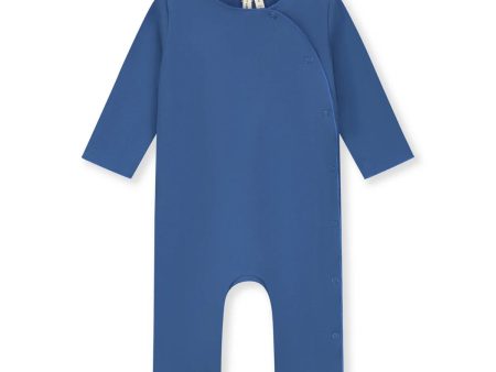 Baby Boys & Girls Blue Cotton Babysuit For Sale