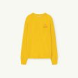 Adult Yellow Logo Cotton T-Shirt For Cheap