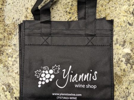 Yiannis Wine Shop - 6-Bottle Wine Tote Bag Online Sale