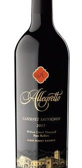 Allegretto - Ayres Family Reserve Willow Creek Vineyards Cabernet Sauvignon 2017 (750ml) Online Hot Sale