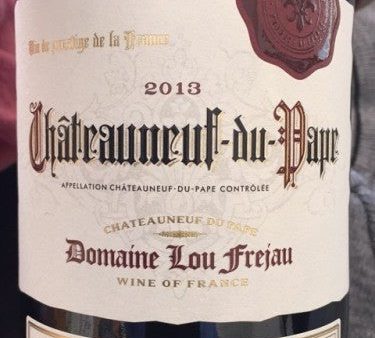 Lou Fréjau - Châteauneuf-du-Pape Rouge 2019 (750ml) Online now