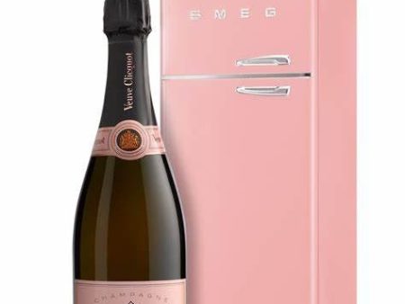 Veuve Clicquot - Rose Refrigerator SMEG Pack NV (750ml) For Cheap